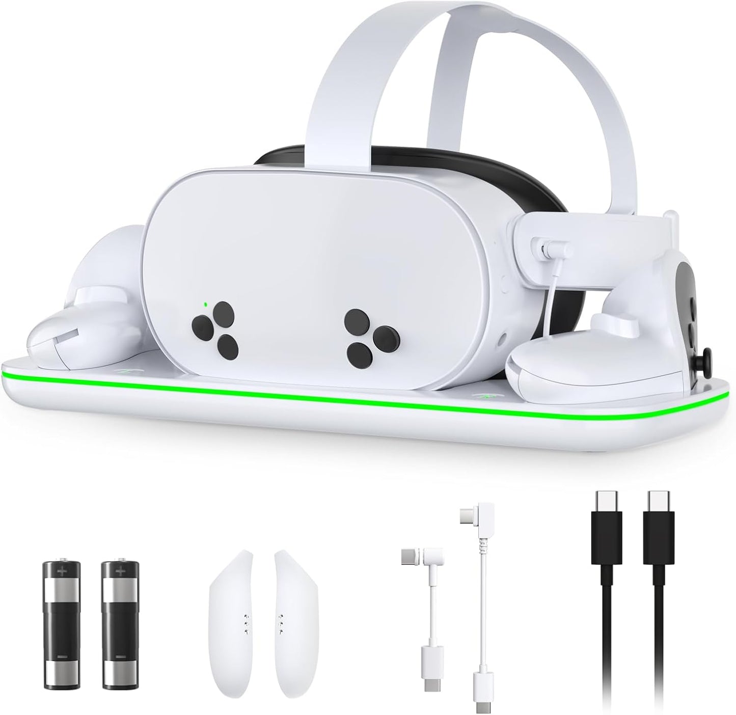 Charging Station for Meta Quest 3 and Oculus Quest 3S - Efficient