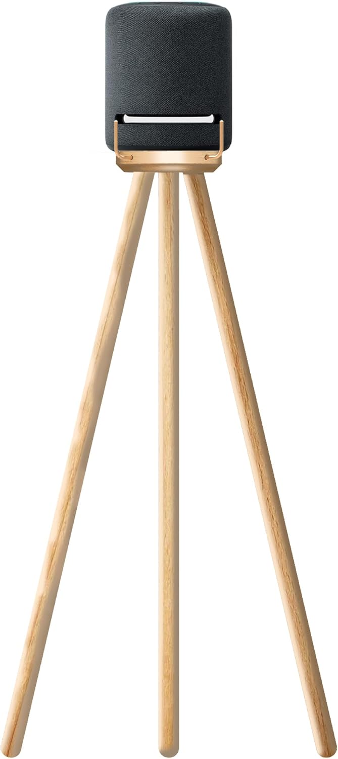 Wood Stand for Speakers + HOOKMEMO