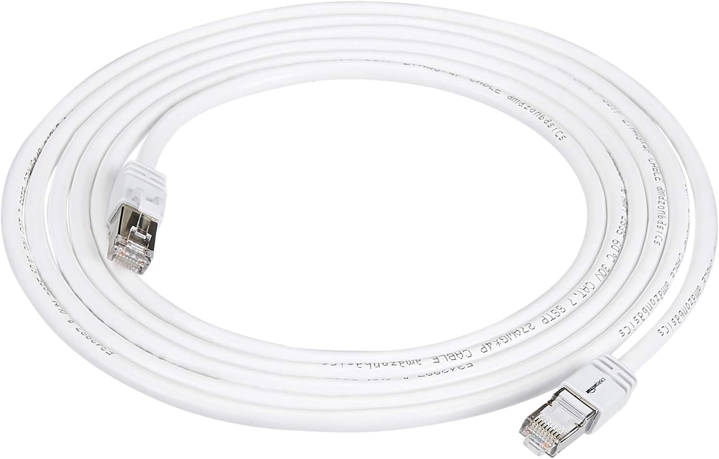 Basics 10ft Cat 7 Ethernet Cable: 10Gbps, 600MHz Speed