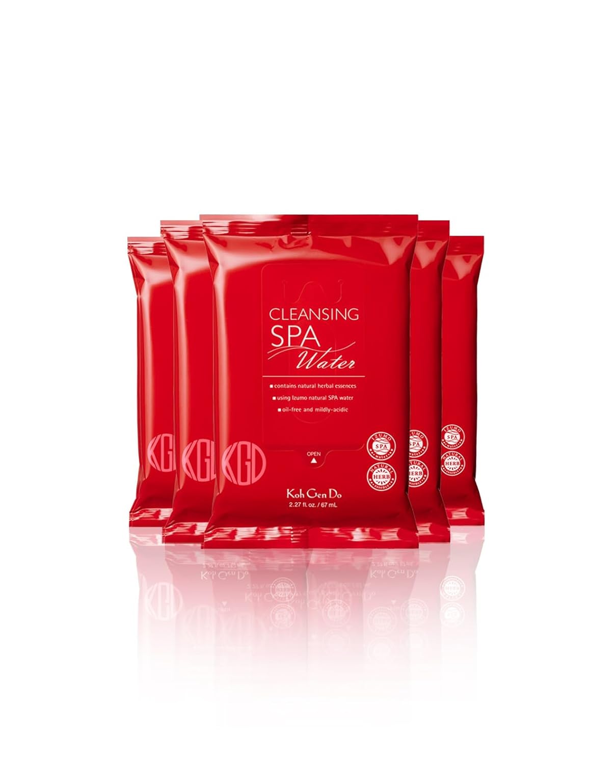 Koh Gen Do Cleansing Water Cloth Set for Effortless Makeup Removal