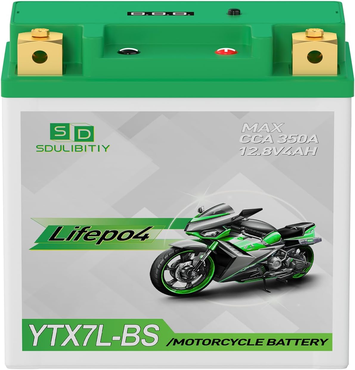 YTX7L-BS Motorcycle Battery for Powersports - Lightweight & Durable