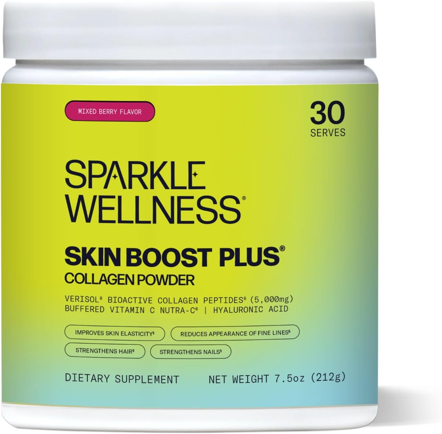 Sparkle Wellness Skin Boost Plus Collagen Powder for Radiant Skin