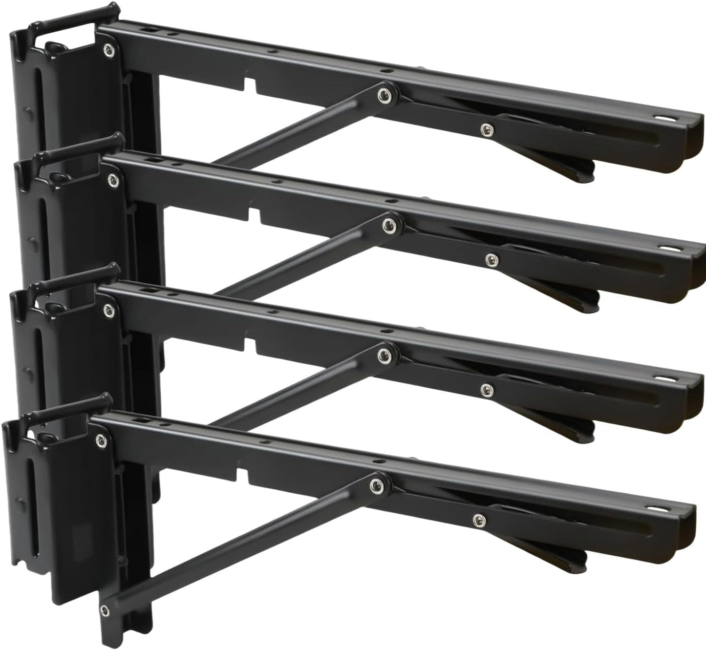 12 Inch Double Fittings E Track Shelf Bracket for Space Saving