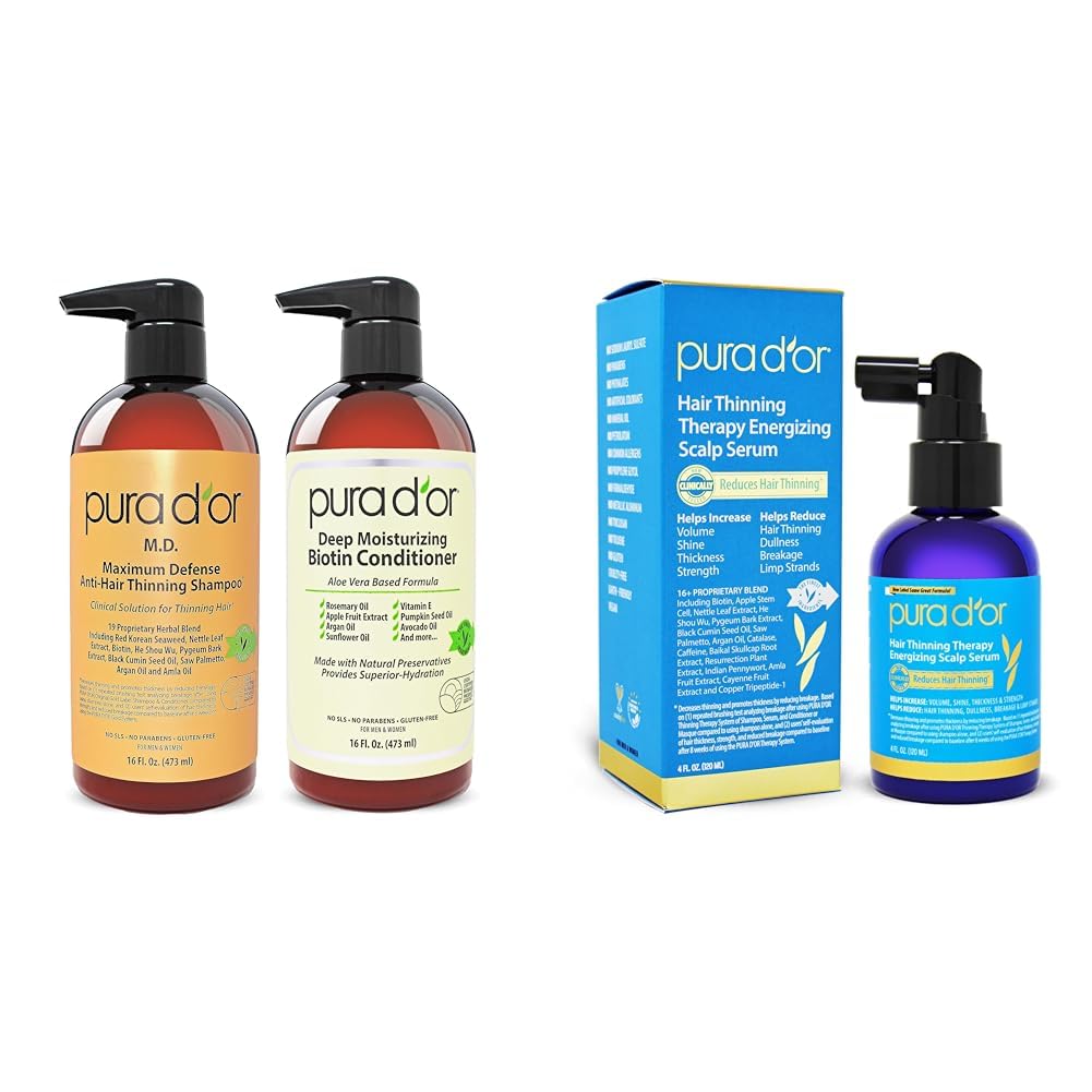 PURA D'OR Anti-Thinning Biotin Shampoo & Conditioner Set Review