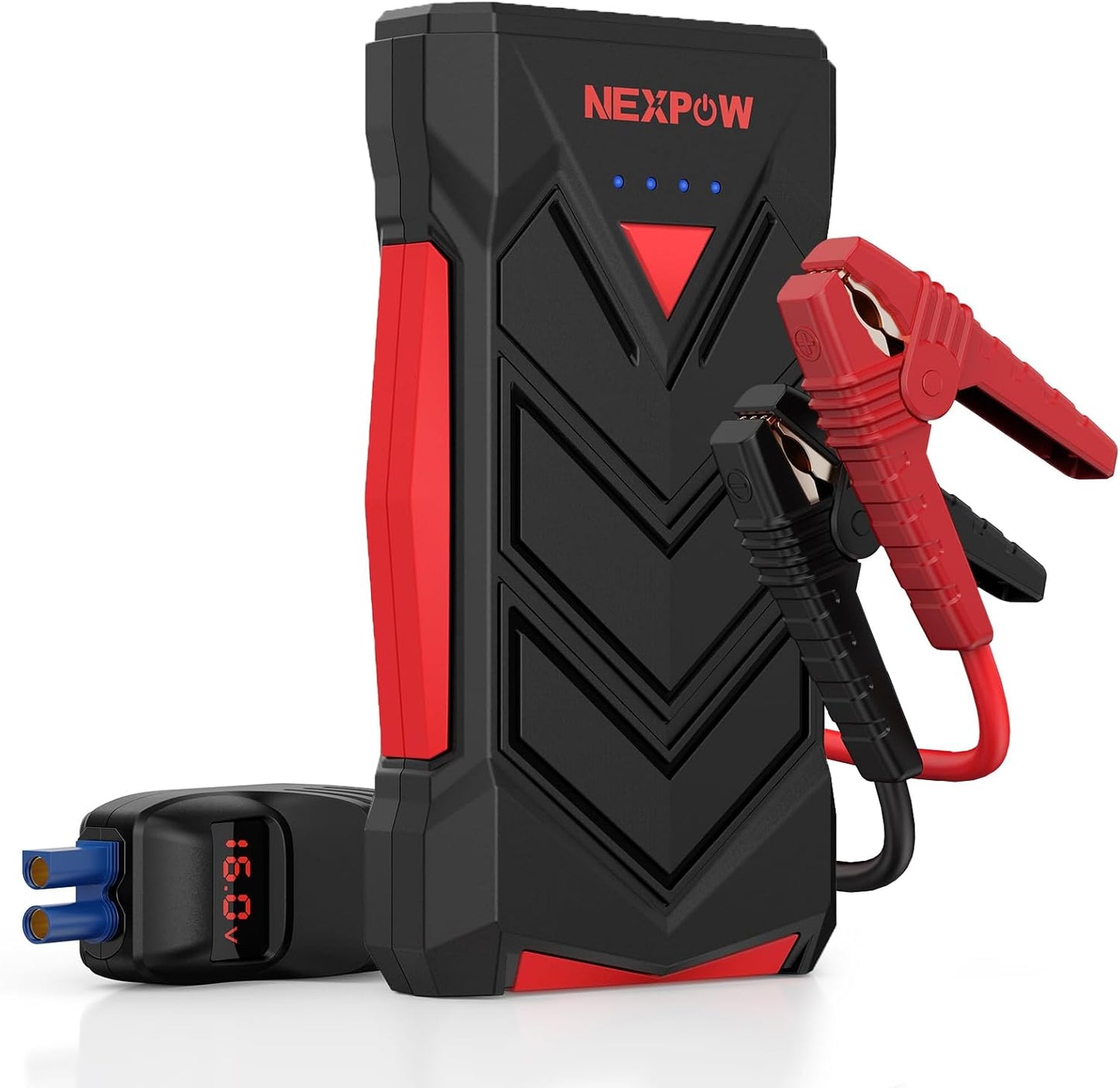 NEXPOW Portable Jump Starter - Power Up to 7L Gas Engines