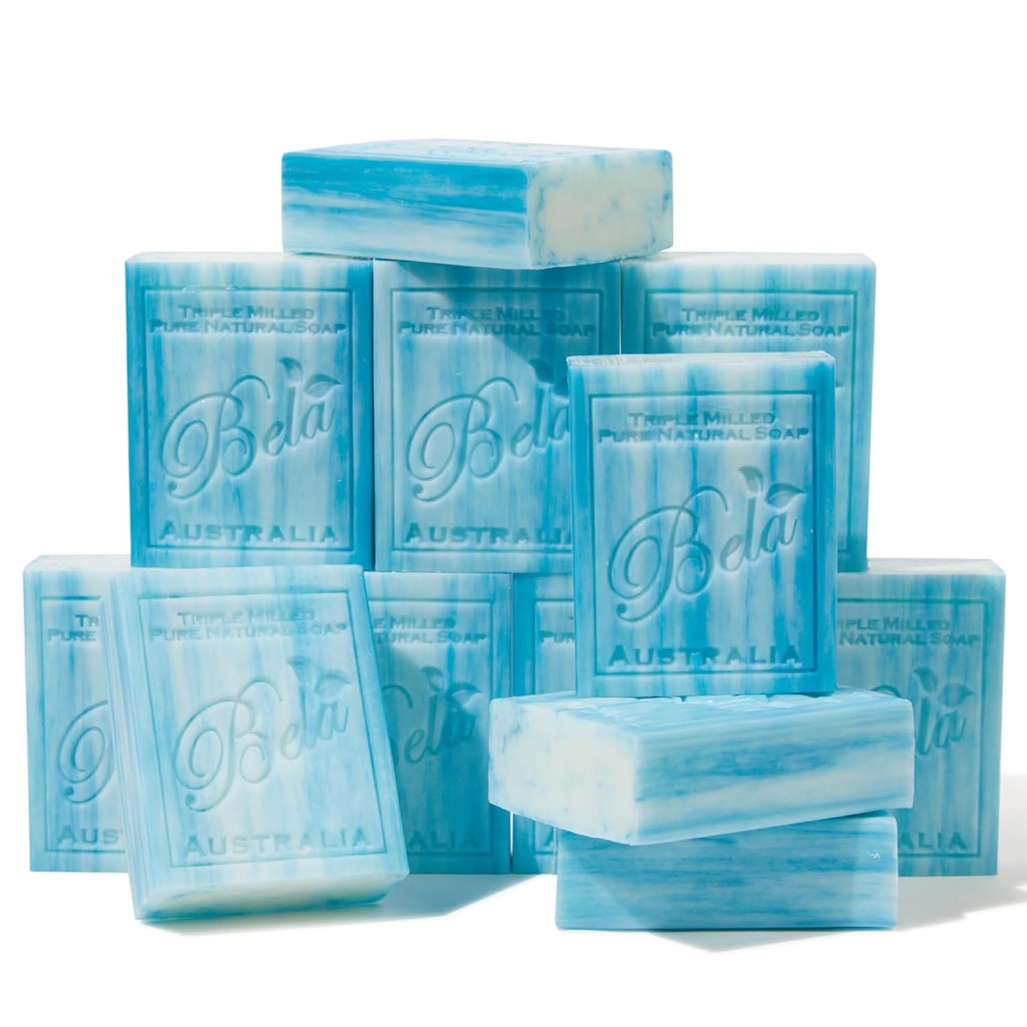 BELA Ocean Soap 3.3 OZ Pack of 12 for Luxurious Skin Care