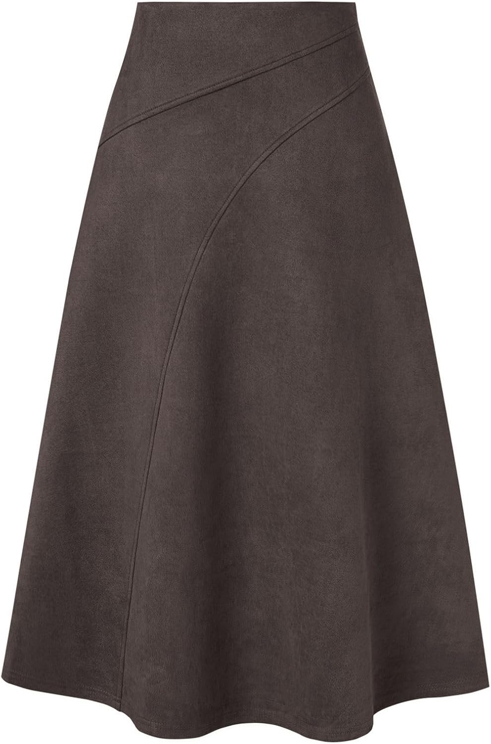 Kate Kasin Women's Suede Skirts for Fall and Winter Style