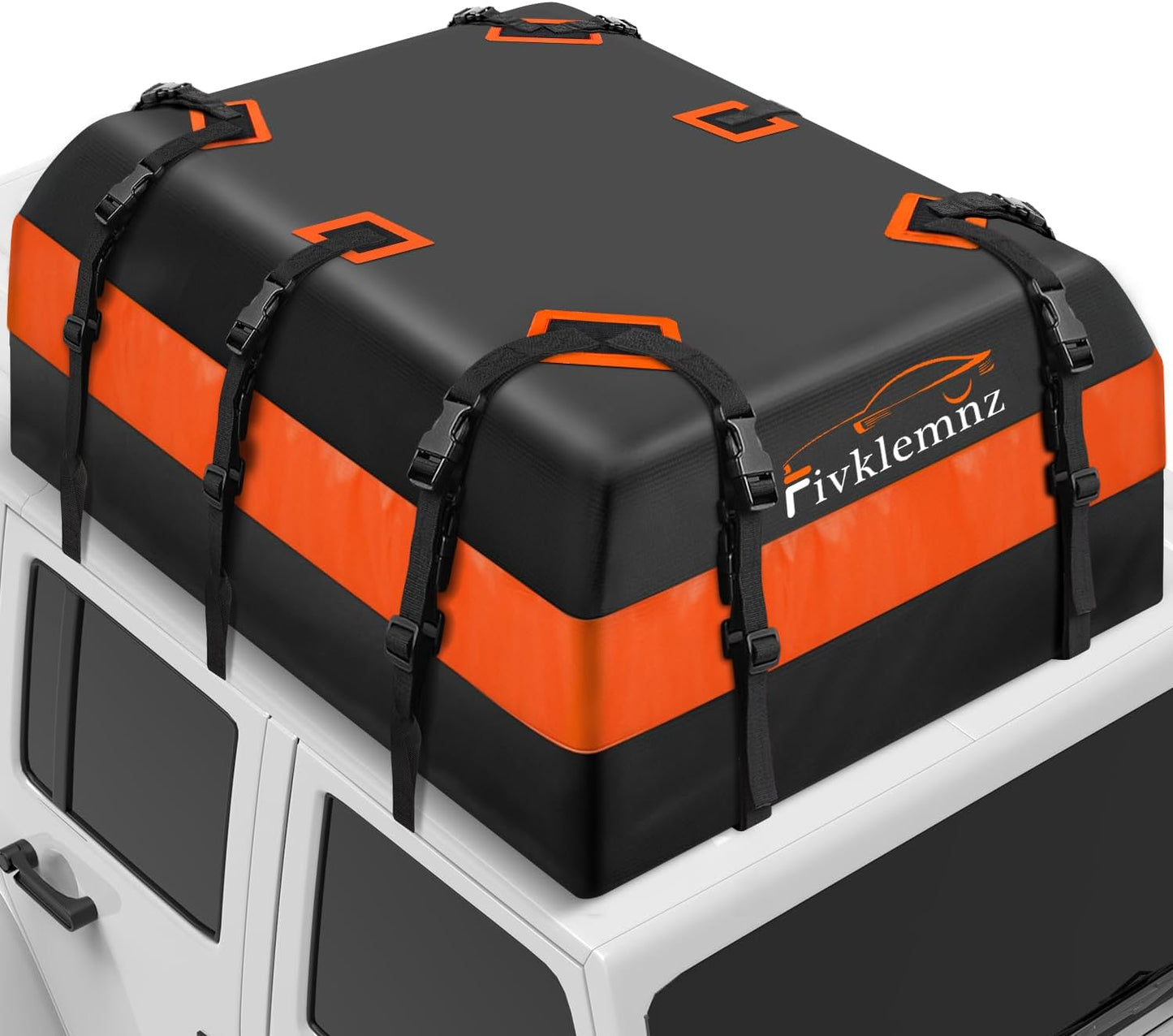 Waterproof 30 cu ft Car Rooftop Cargo Bag by FIVKLEMNZ