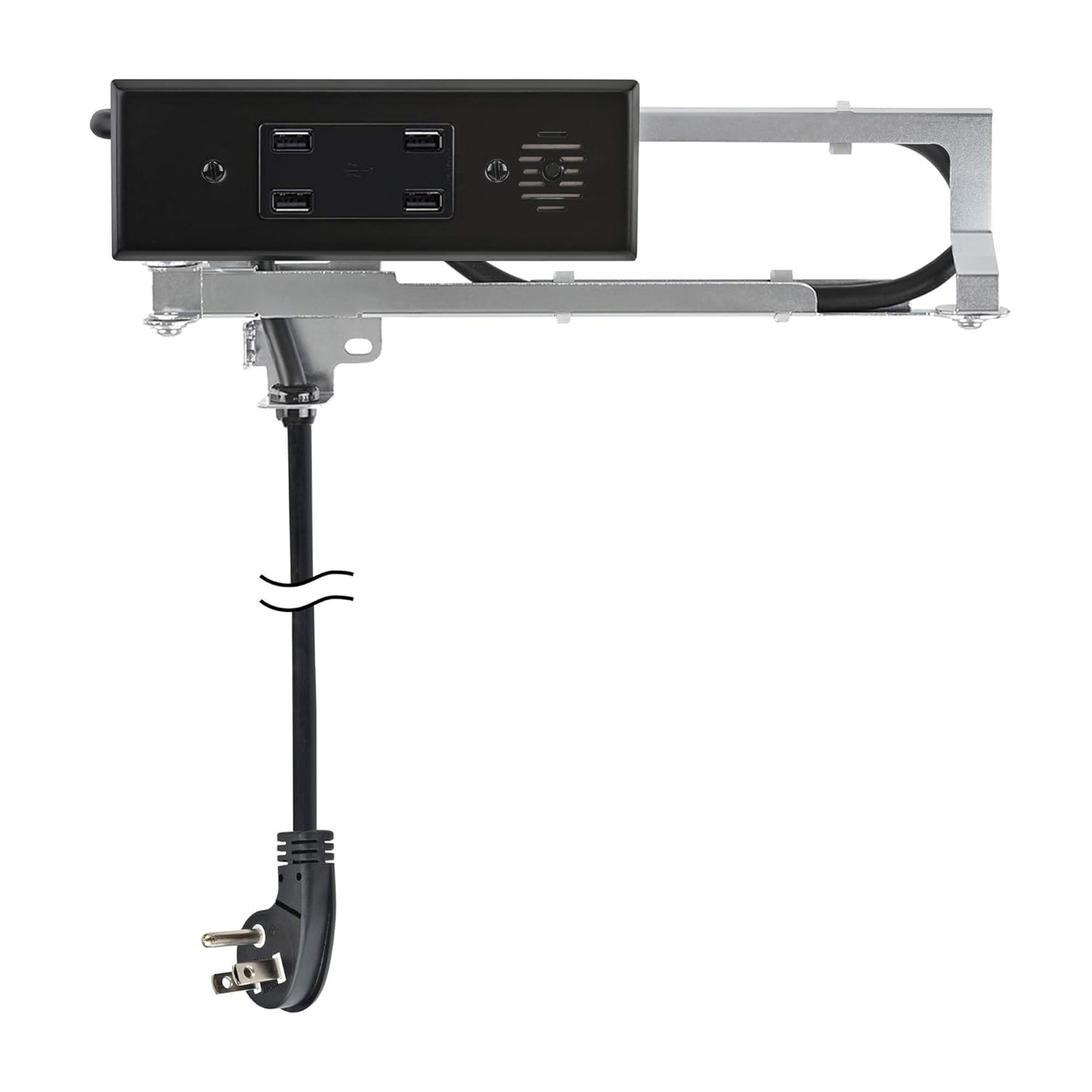 Docking Drawer Blade In-Drawer Outlet with USB-A Ports and Safety