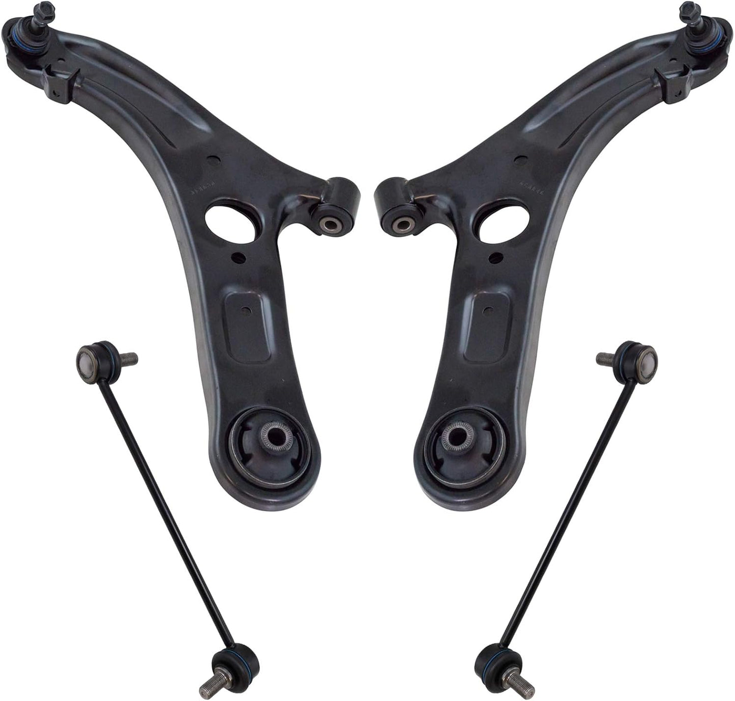 TRQ Front Suspension Kit Control Arm for Hyundai Elantra Models
