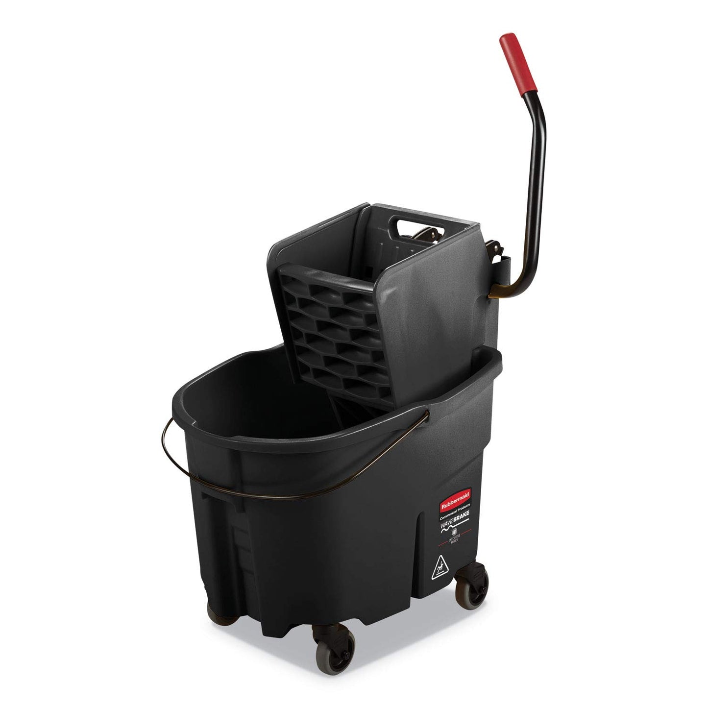 WaveBrake 35 QT Mop Bucket and Wringer Combo for Heavy-Duty Cleaning