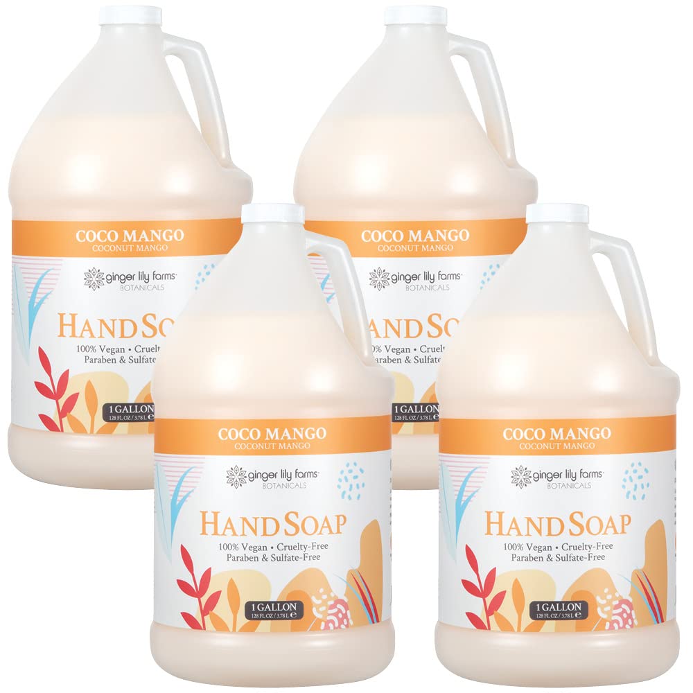 Ginger Lily Farms All-Purpose Liquid Hand Soap Refill 1 Gallon