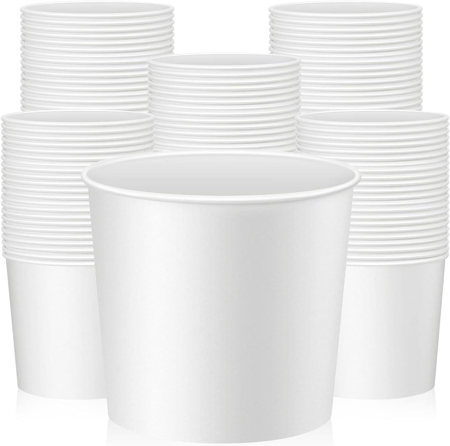 100 Pcs 85 oz Paper Bucket for Parties and Events Supplies