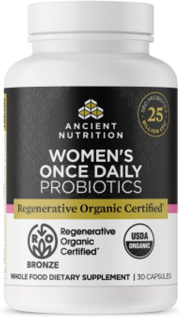 Regenerative Organic Probiotics for Women - 25 Billion CFUs
