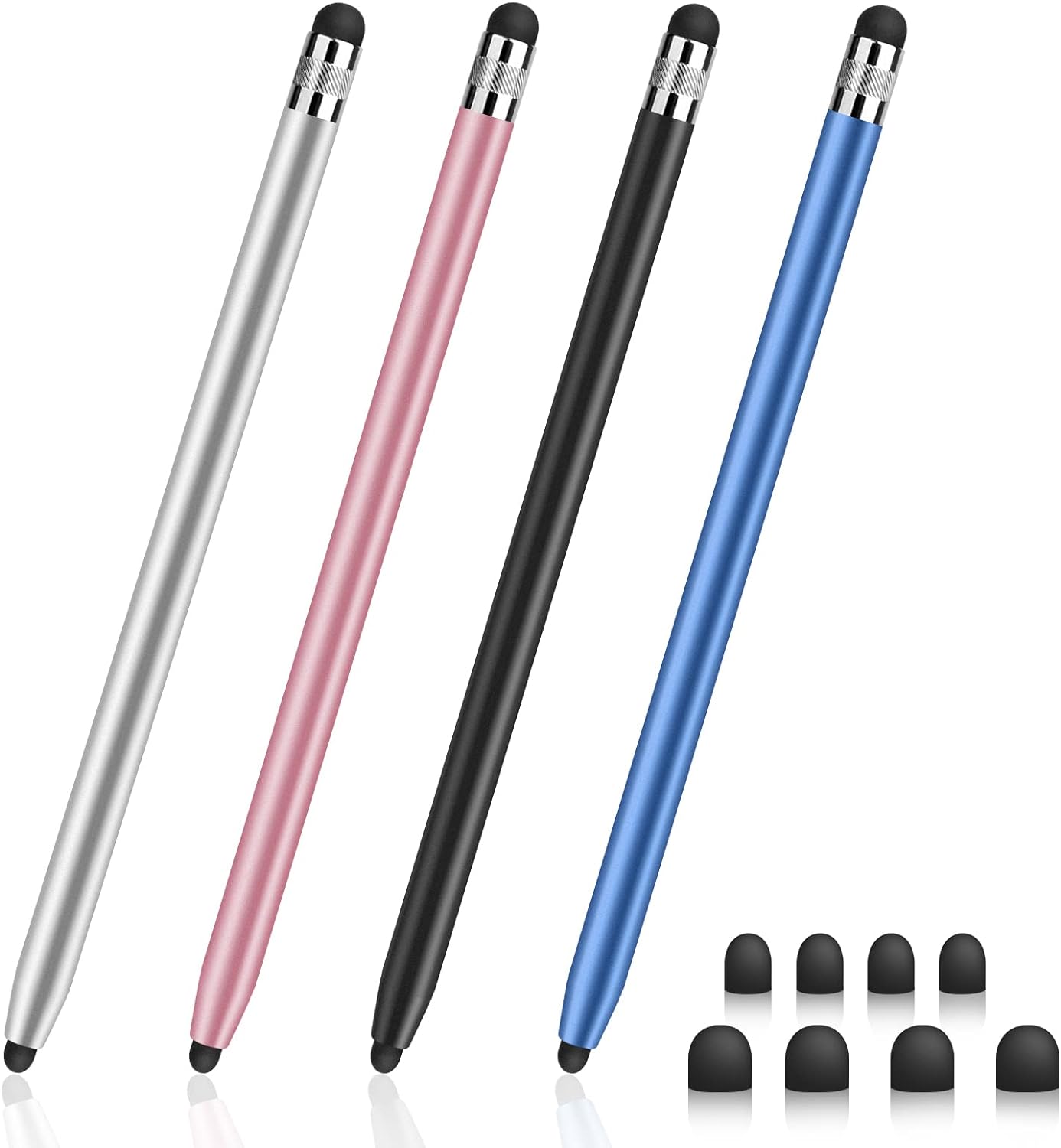 4-Pack DIGIROOT Stylus Pens: High Precision Touch Screen Sensitivity