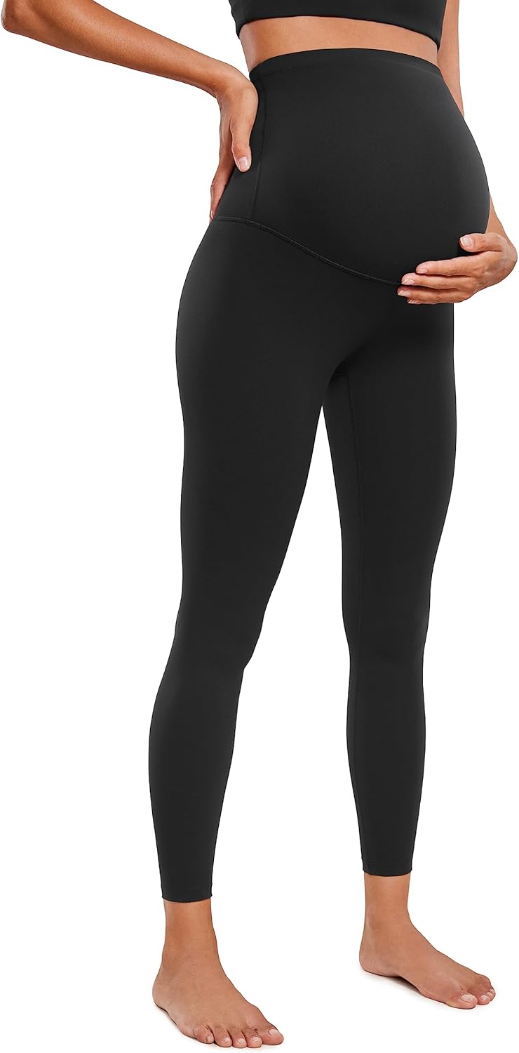CRZ YOGA Womens Butterluxe Maternity Leggings for Comfort