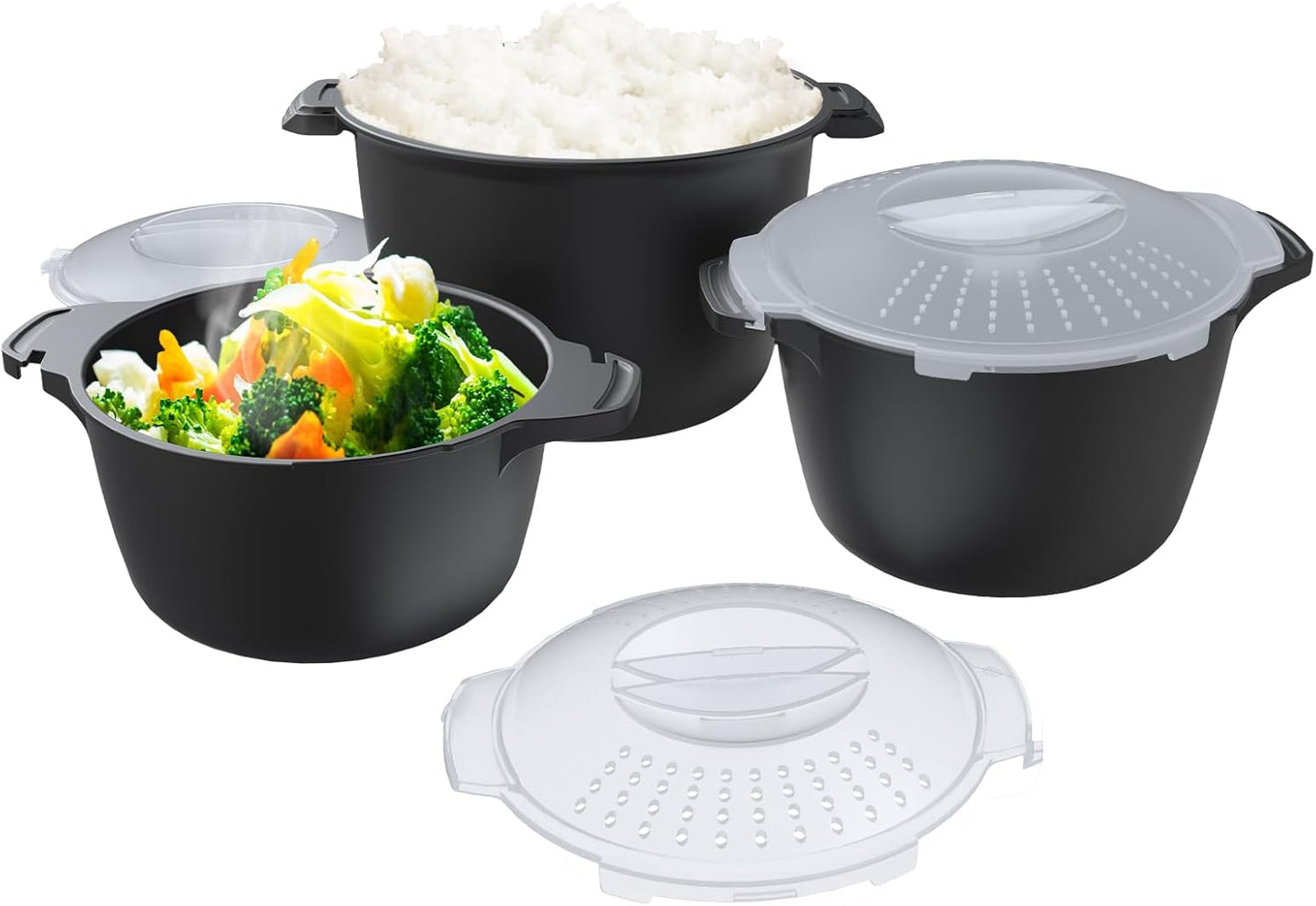 ReneeChef Micro Cookware - Steamer, Cooker, Server