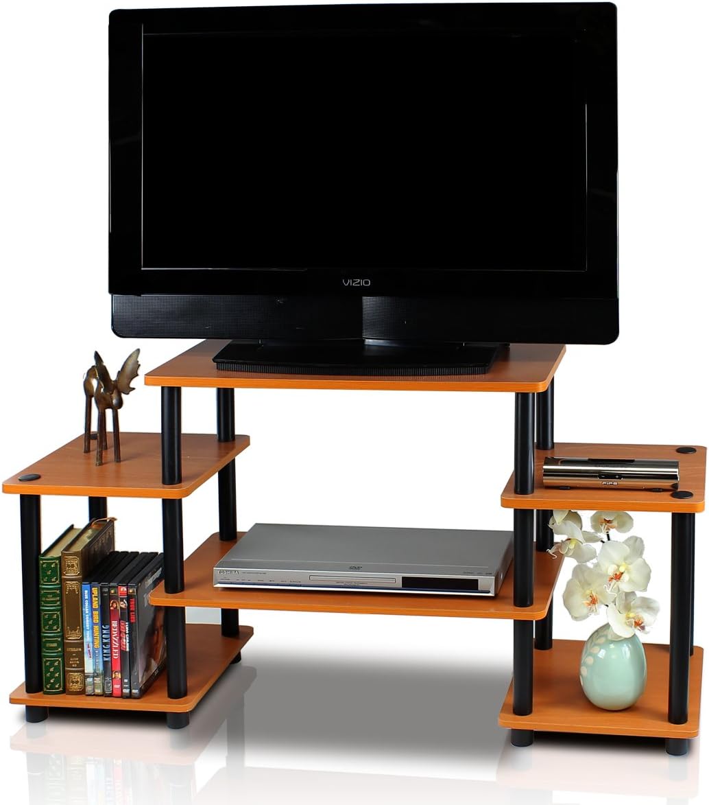 Furinno No Tools Tube Entertainment Center for Stylish Spaces
