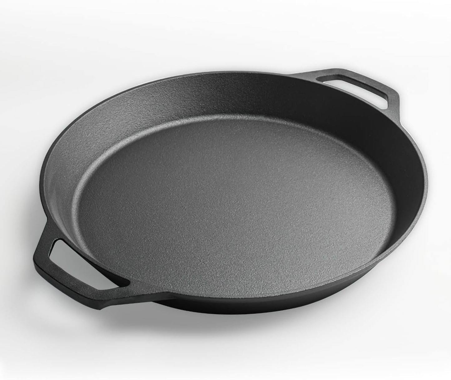LI-GELISI MONSTER 24-Inch Cast Iron Skillet - Heavy Duty Grill Pan