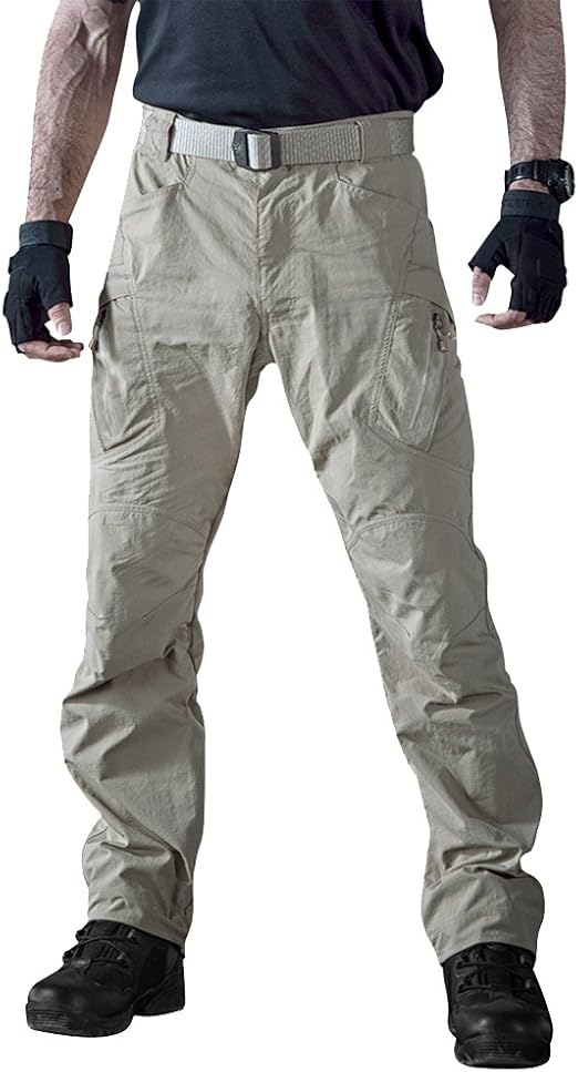 TACVASEN Men's Outdoor Quick Dry Water Repellent Cargo Pants