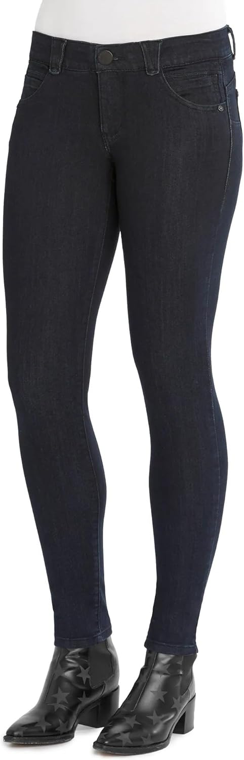 Democracy Women's Ab Solution Straight Leg Black Jeans Review
