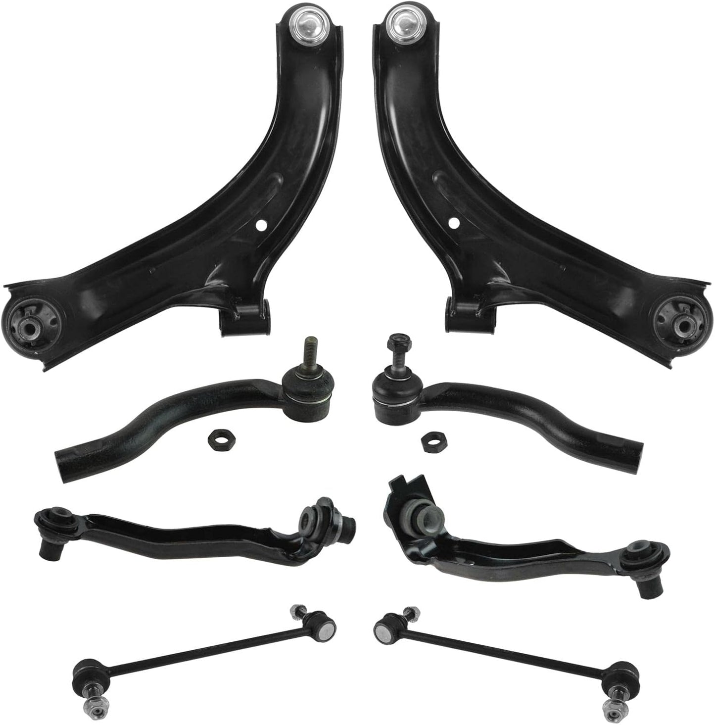 TRQ Front Steering & Suspension Kit for 2007-2012 Nissan Versa