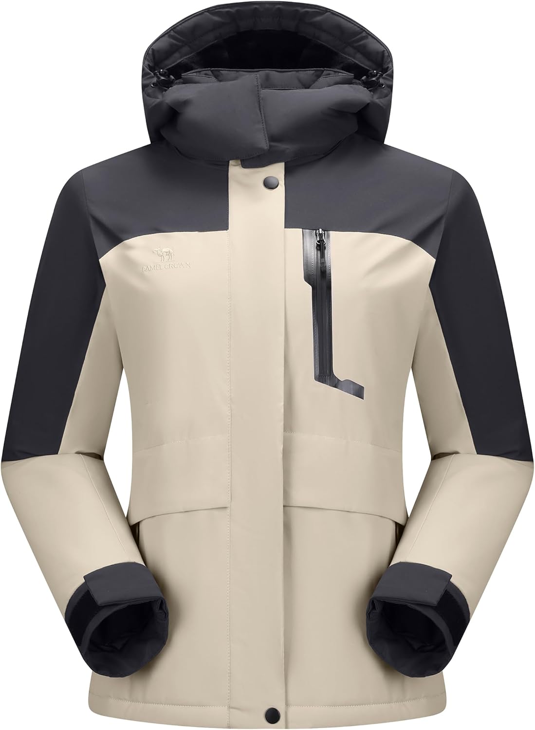 CAMELSPORTS Women's Waterproof Snow Ski Jacket for Winter Fun