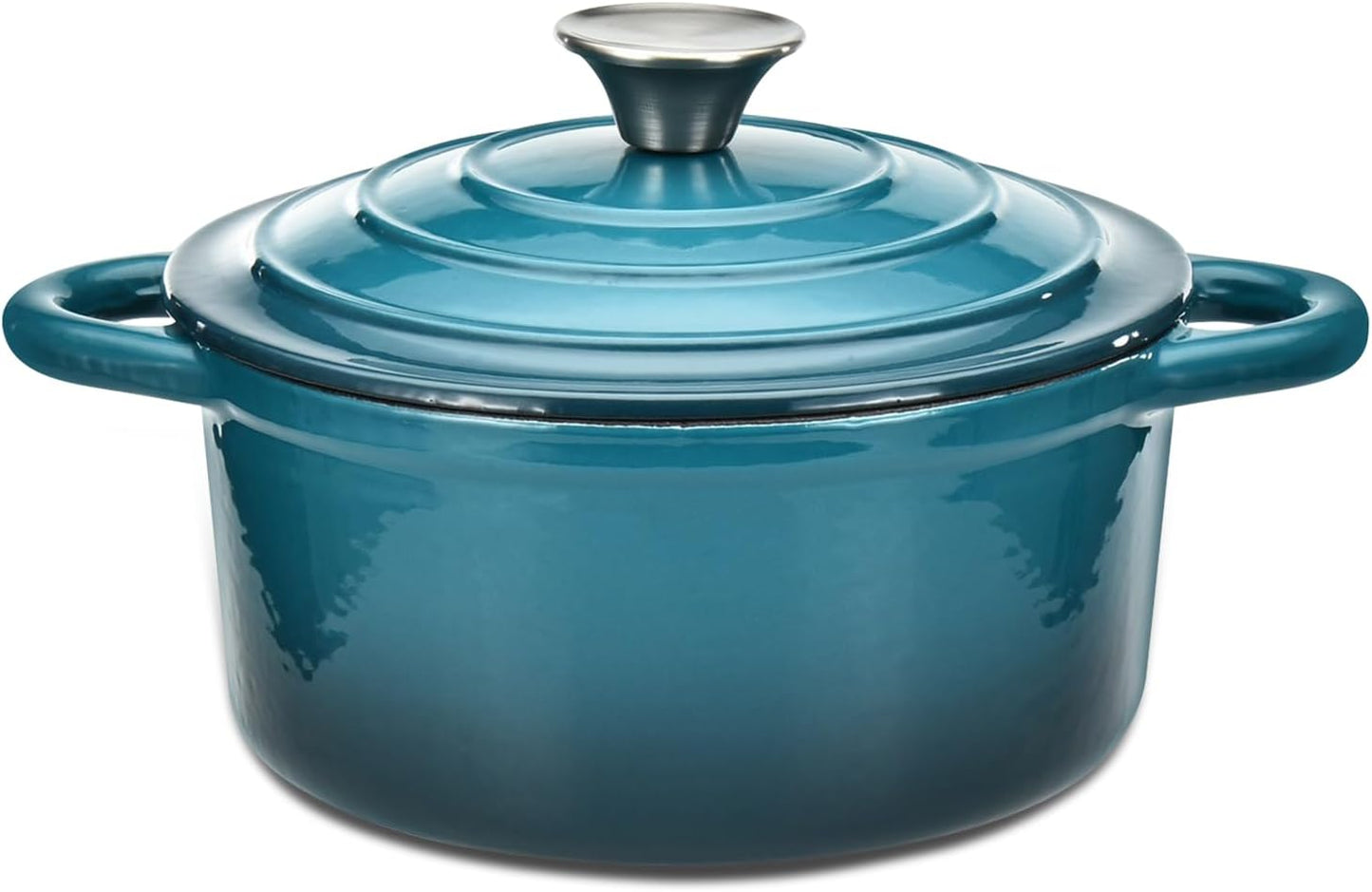 Hamilton Beach 3-Quart Enameled Cast Iron Dutch Oven for Cooking
