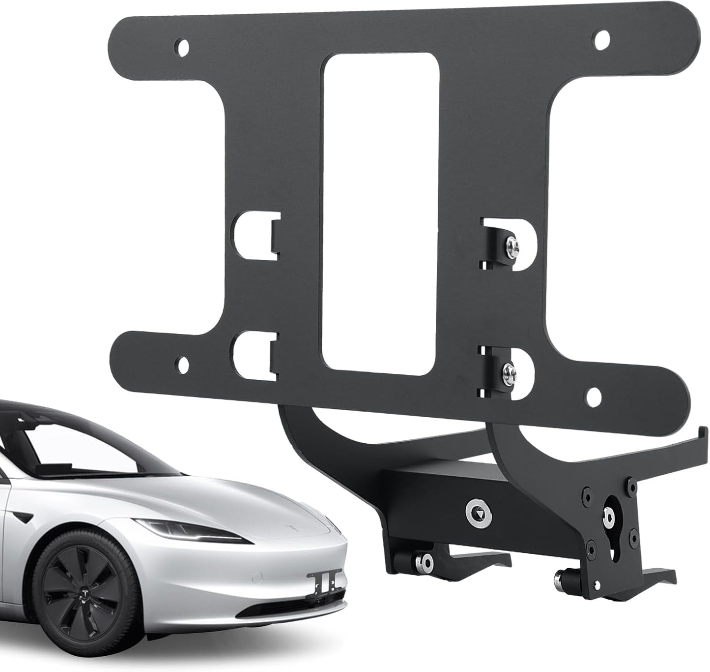 No Drill Front License Plate Holder for 2024+ Tesla Model 3