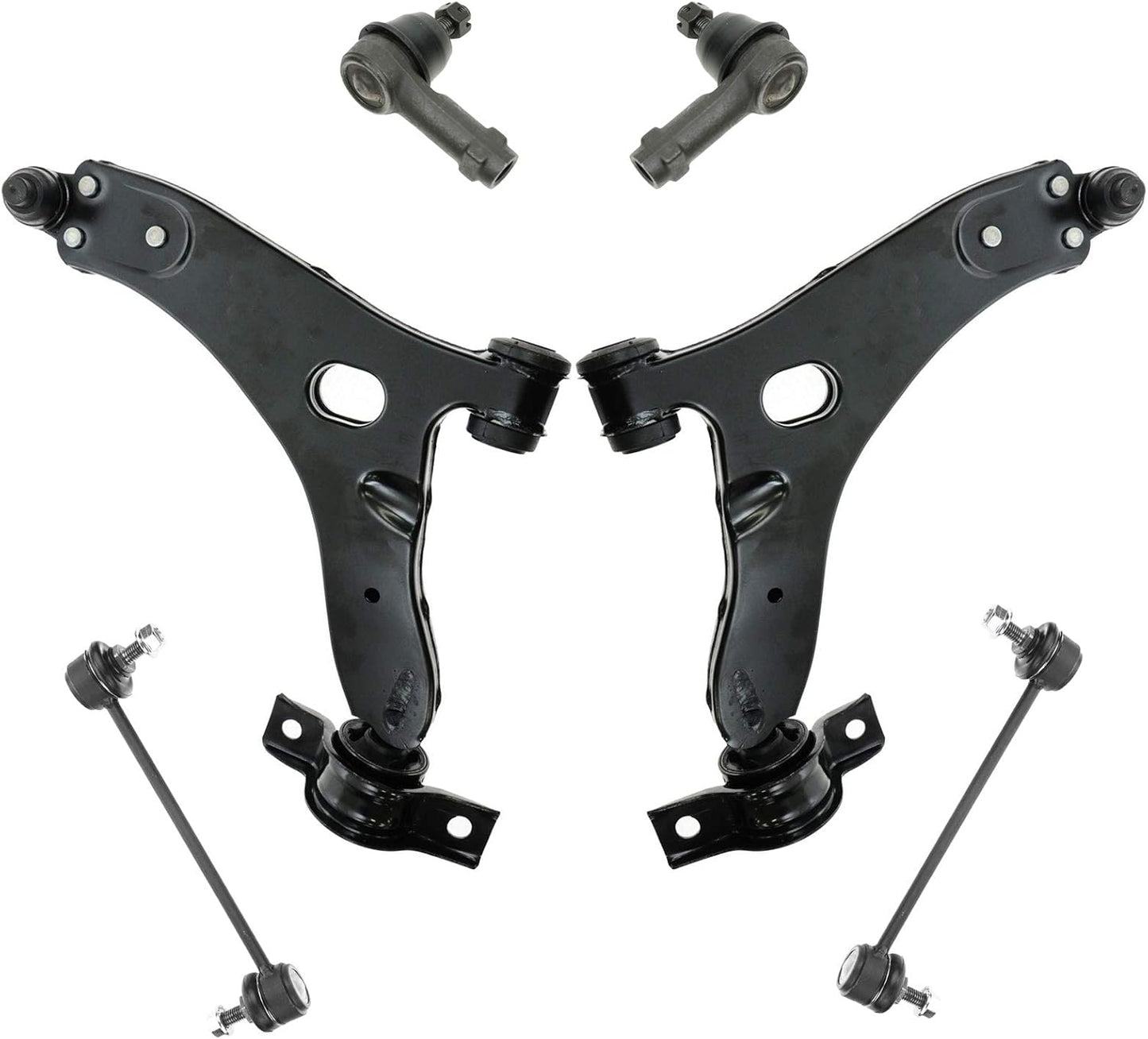 TRQ Front Steering & Suspension Kit for 2006-2007 Ford Focus