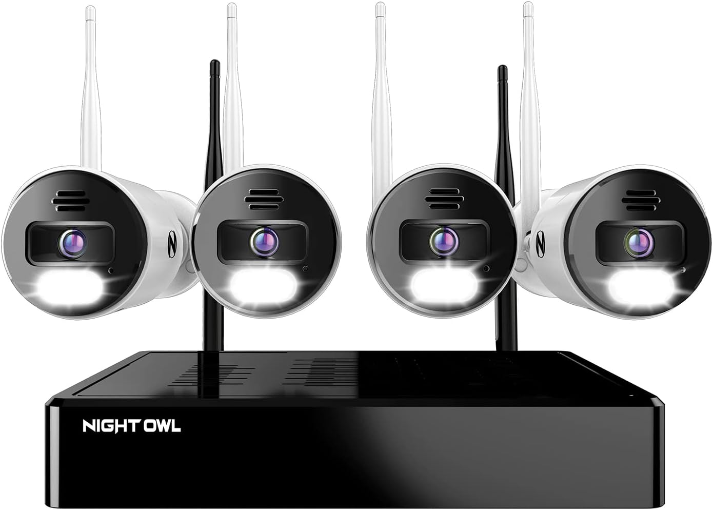 10-Ch Bluetooth Security Camera System, 4K HD, 2-Way Audio