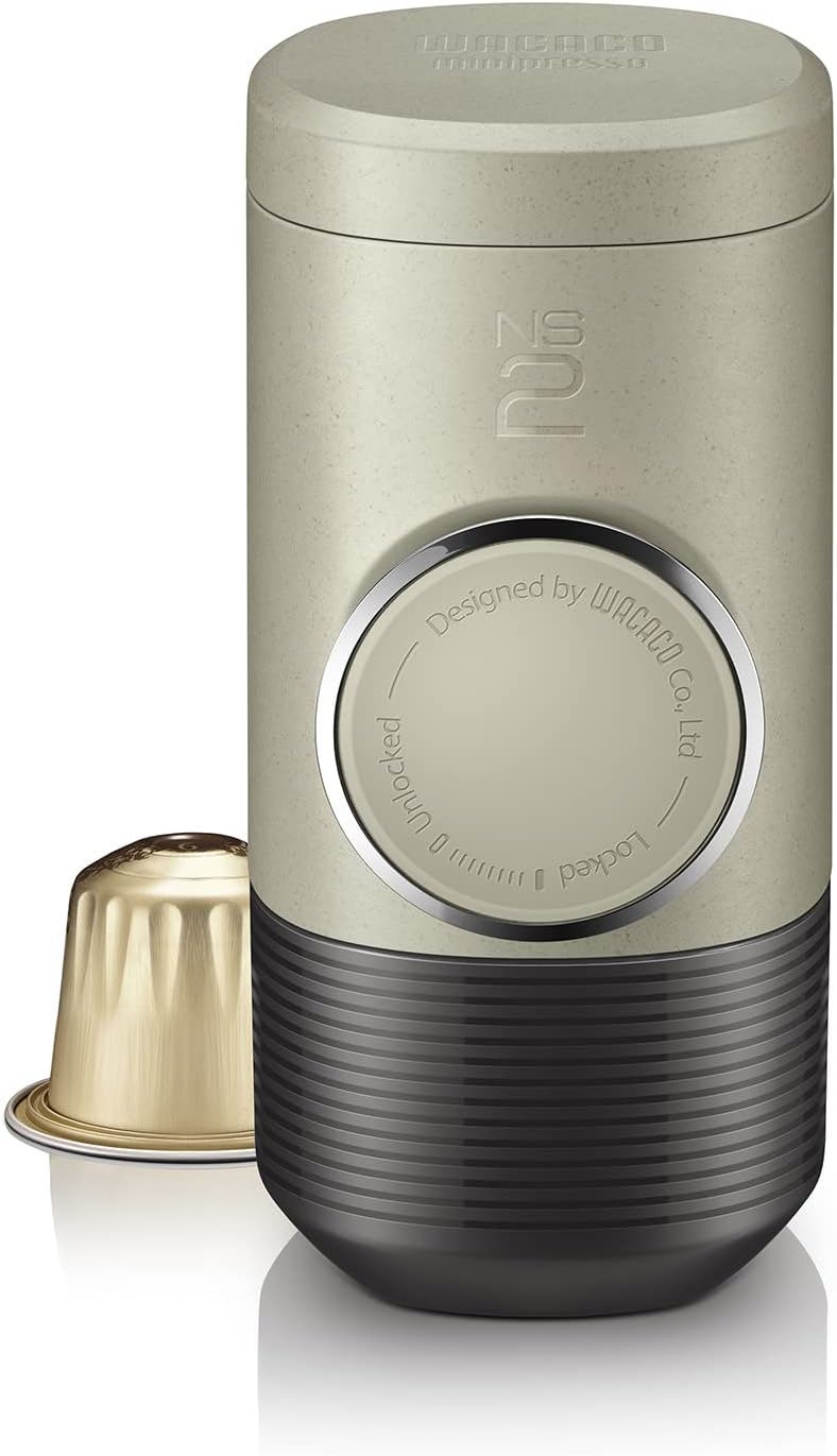 WACACO Minipresso NS2: Portable 18 Bar Espresso Maker