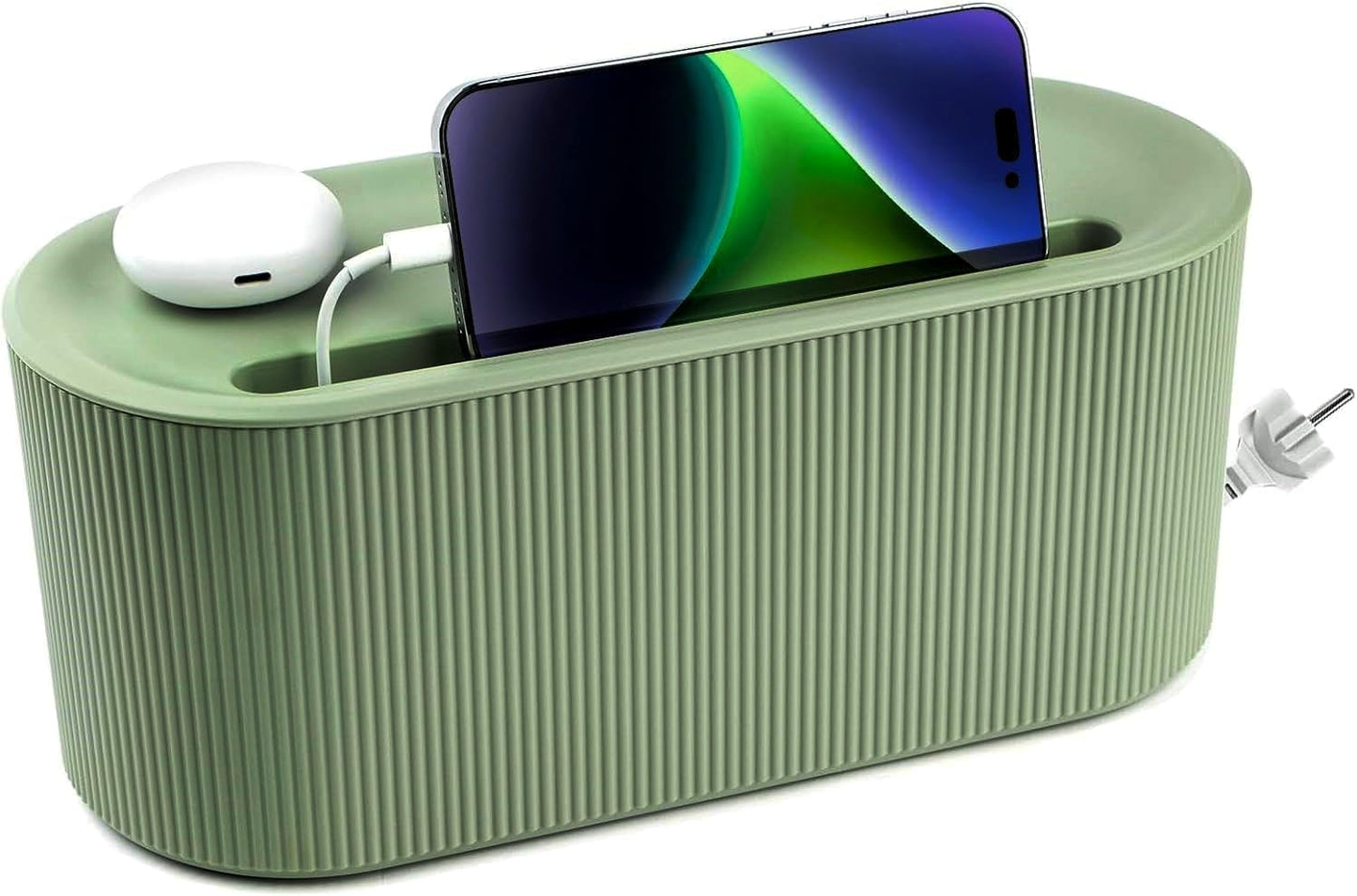 Green Cable Box: Hide & Organize Cords!