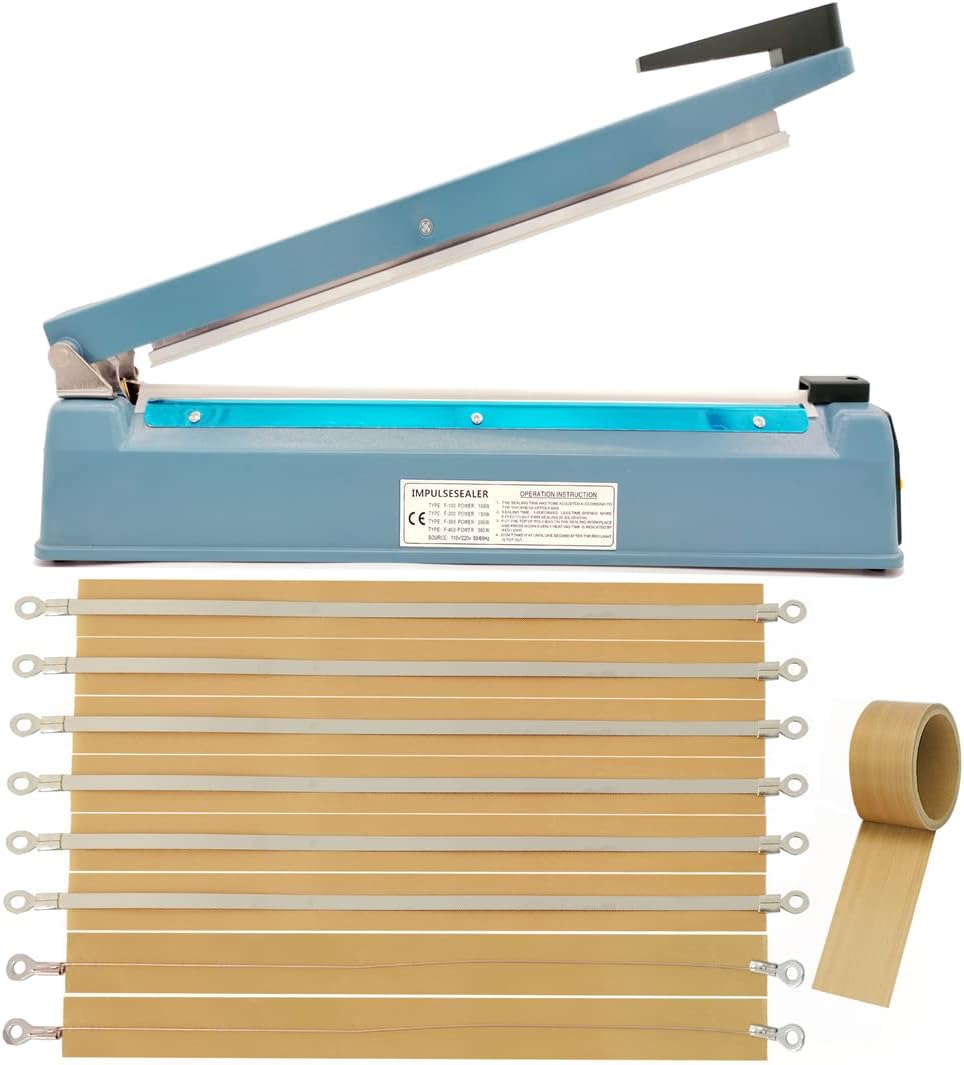 Impulse Heat Sealer 12 Inch for Mylar Bags and More