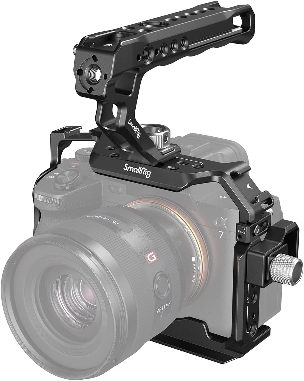 SmallRig A7 IV Cage Kit with Top Handle and HDMI Clamp 3668
