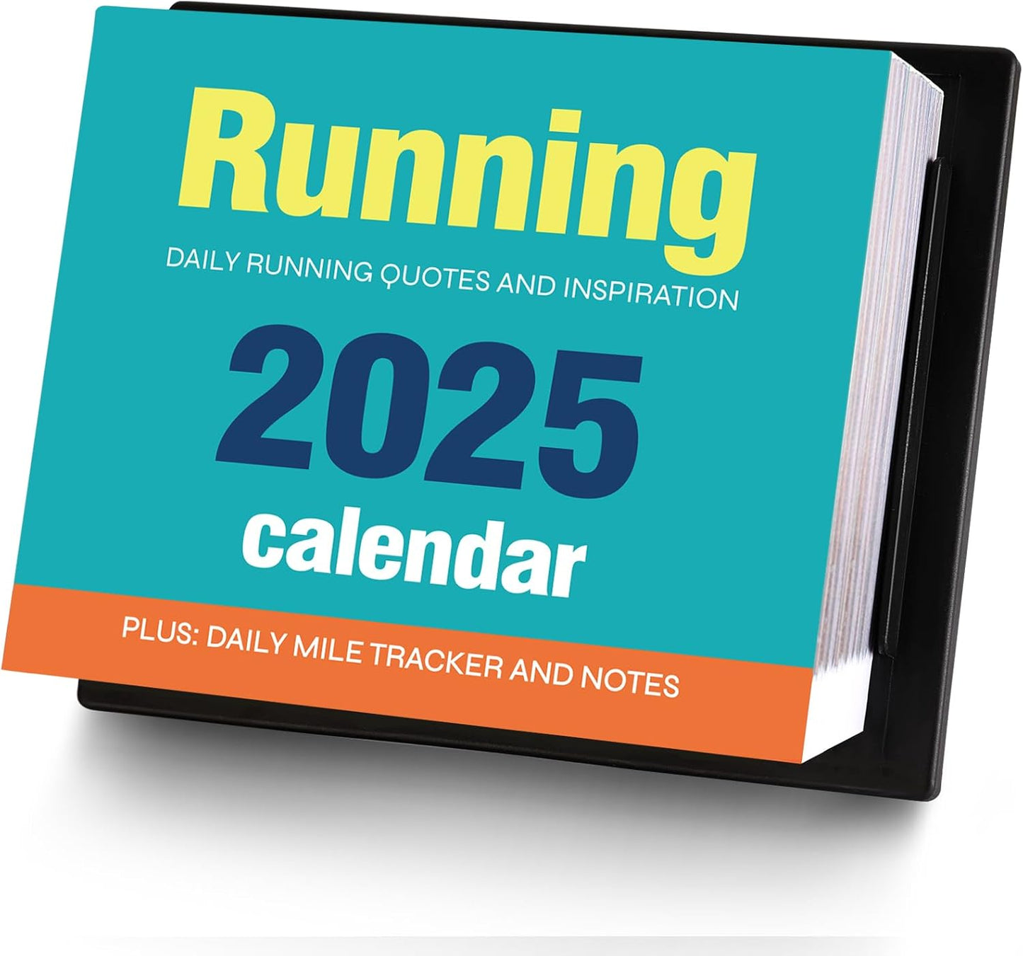 Inspirational Running Desk Calendar 2025
