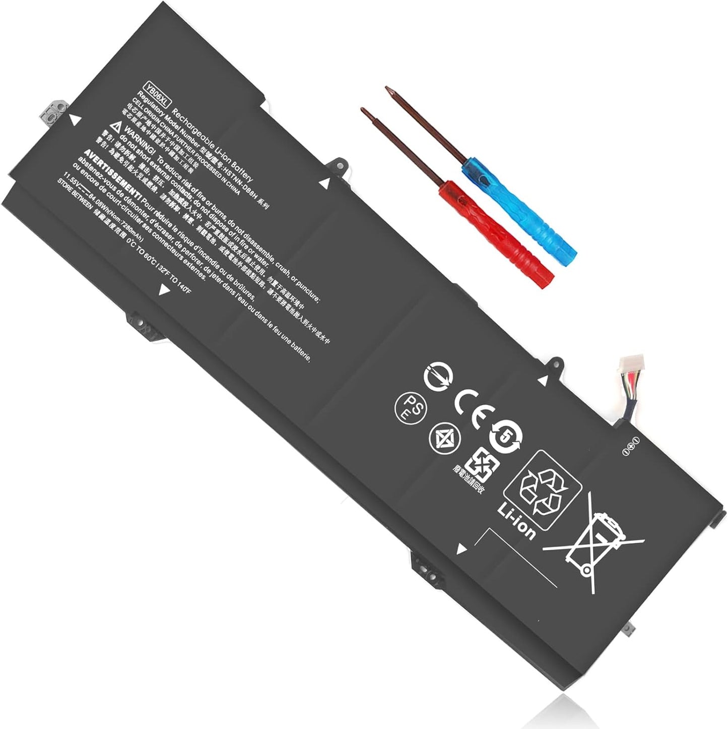 YB06XL Battery for HP Spectre x360 - Reliable Power Source