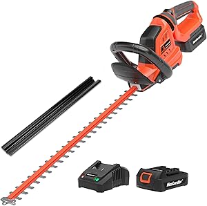 Maxlander Hedge Trimmer Cordless with 22 Dual-Action Blade