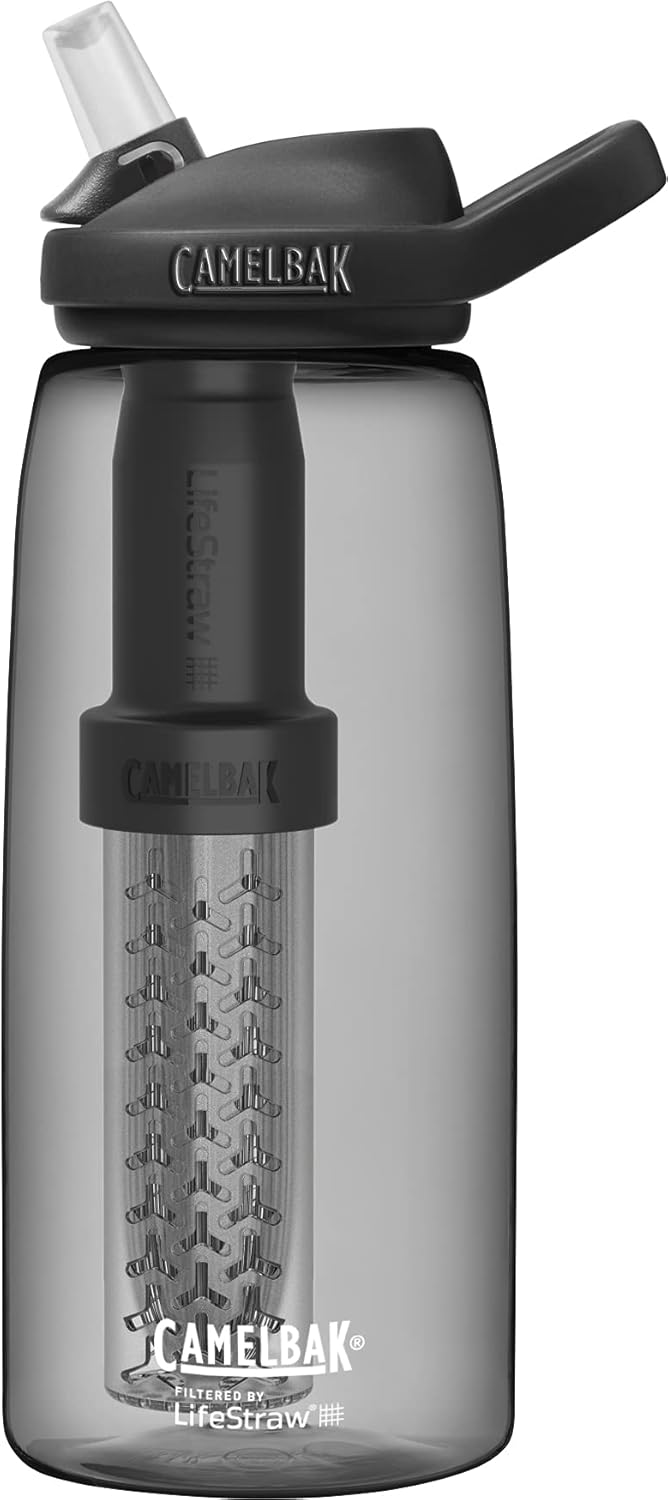 CamelBak Eddy+ Filtered Water Bottle with LifeStraw Technology