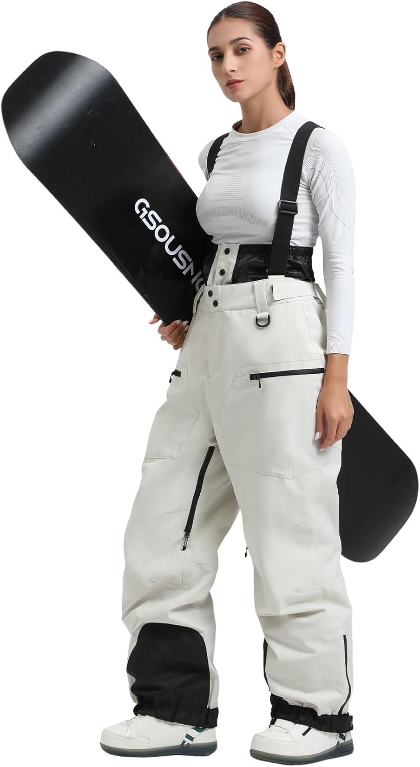 GSOU SNOW Womens Baggy Snowboard Pants for Ultimate Comfort