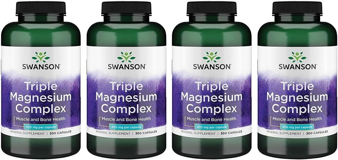 Swanson Triple Magnesium Complex for Optimal Mineral Support