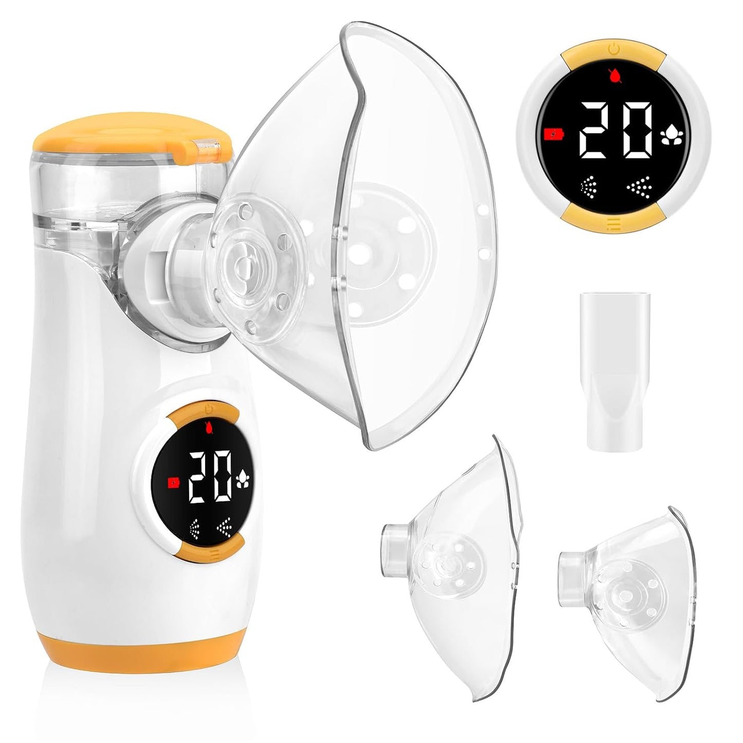 Portable Nebulizer for Adults and Kids - Ultra-Quiet Device