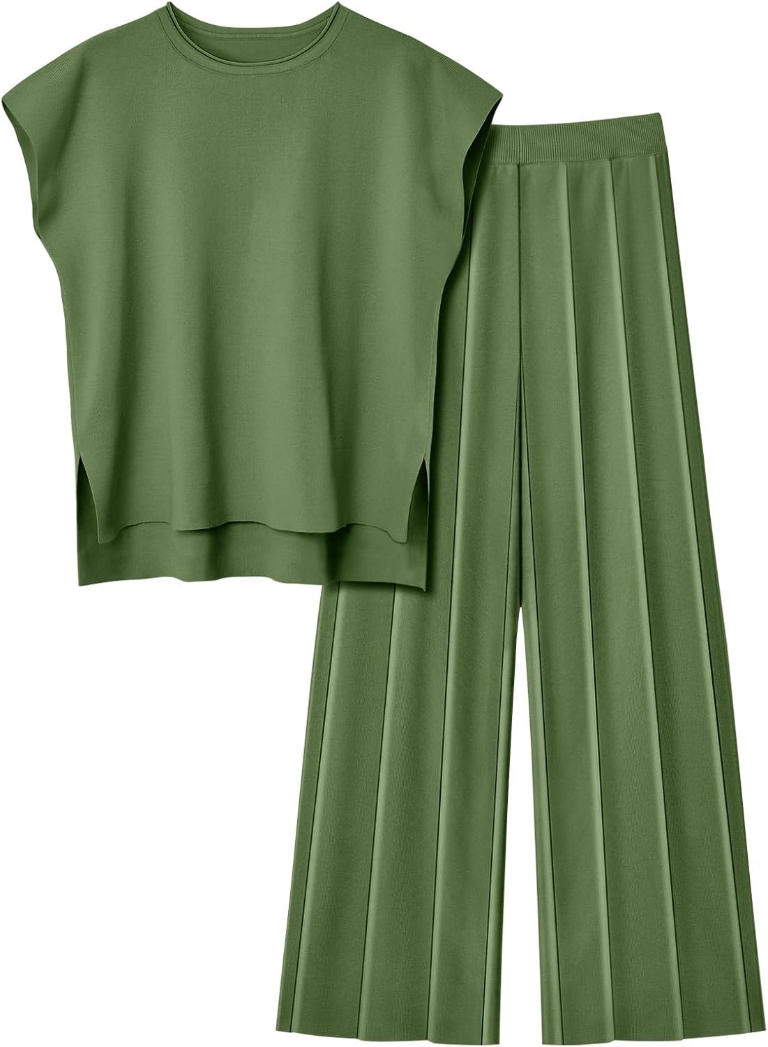 LILLUSORY 2 Piece Sets for Women Summer Vacation Lounge Outfits