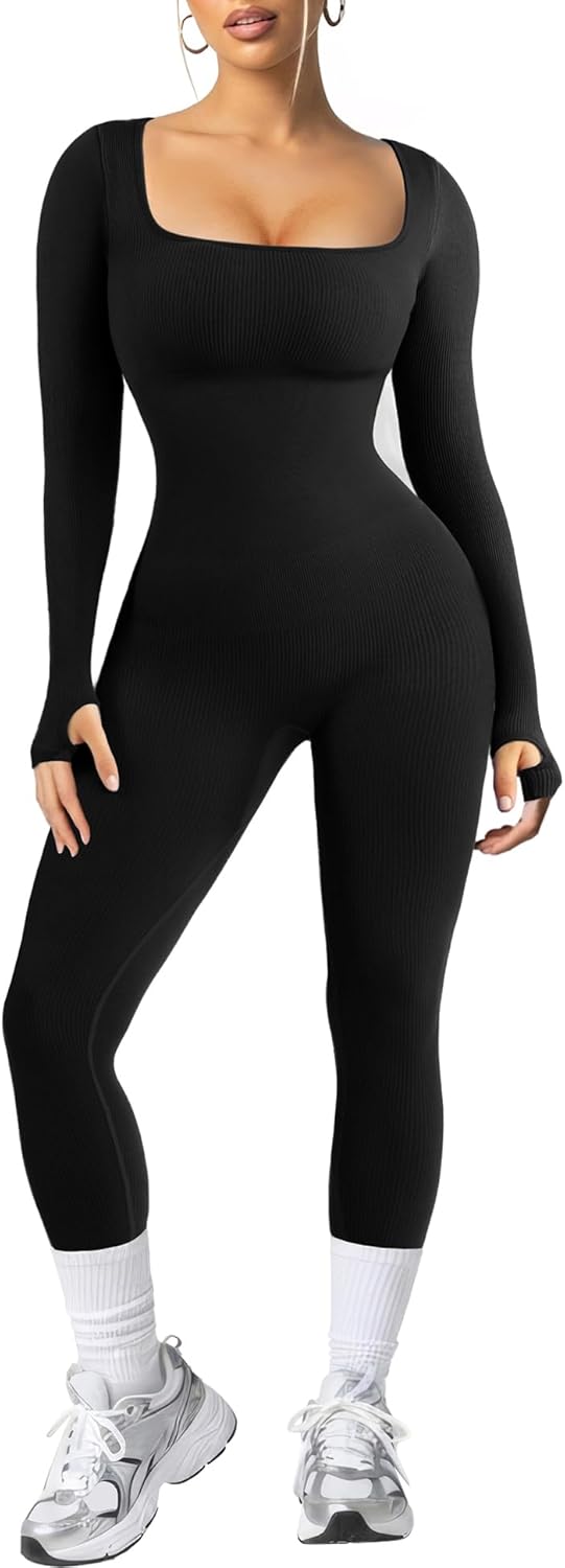 Popilush Jumpsuits for Women with Built-In Bra and Comfort