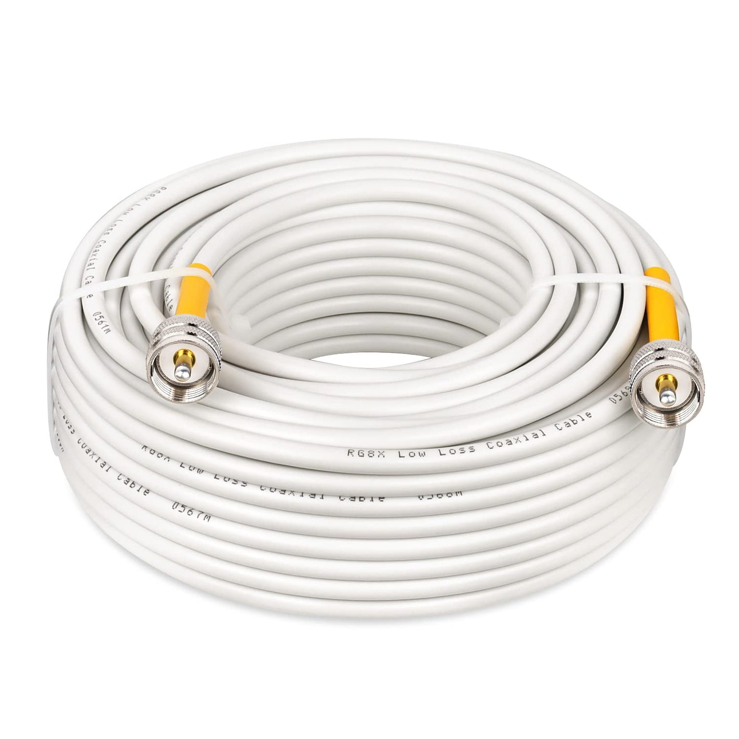 CB Coax Cable 100ft RG8x for Marine Antenna and Radio Use