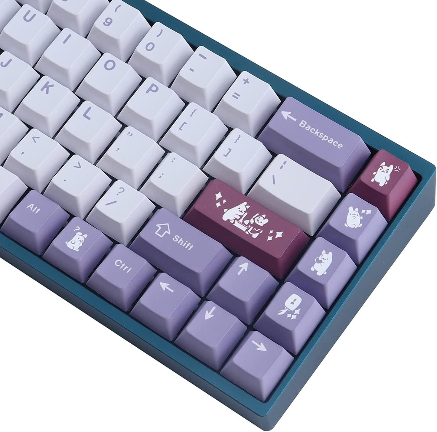 JOMKIZ PBT Keycaps Set for Cherry MX Switches - 134 Keys