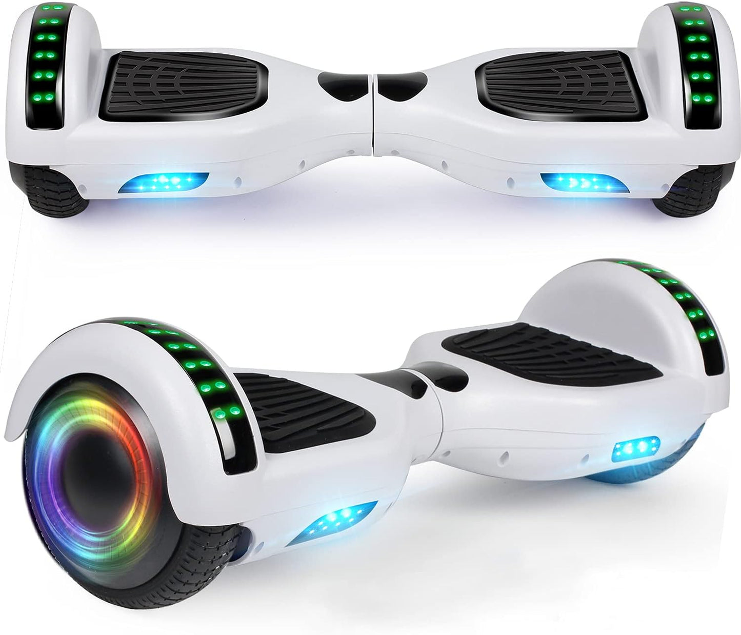 LIEAGLE Hoverboard 6.5 Inch Self Balancing Scooter with LED Lights