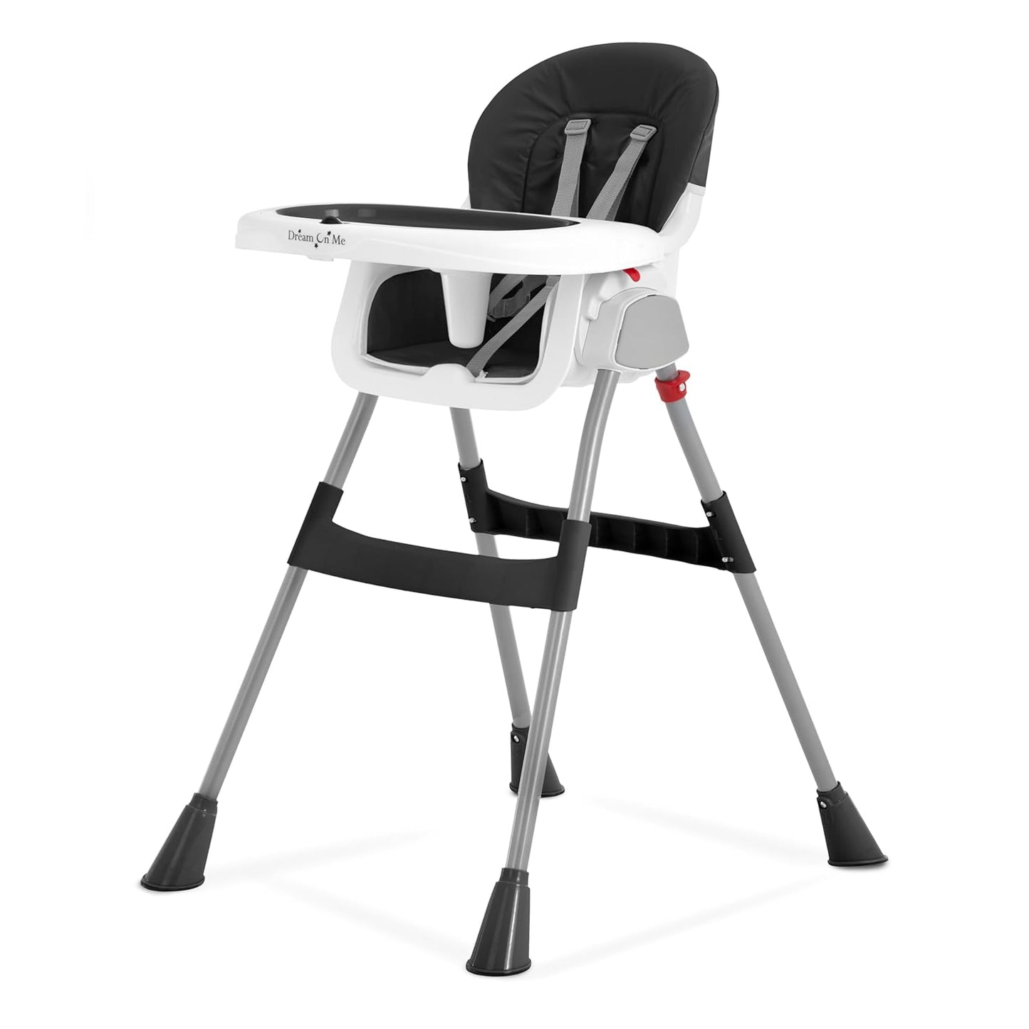 Dream On Me Portable 2-in-1 Baby High Chair - Lightweight & Adjustable!