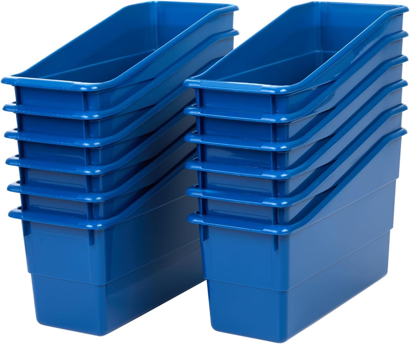 Durable Book and Binder Holders - 12 Pack for Easy Storage