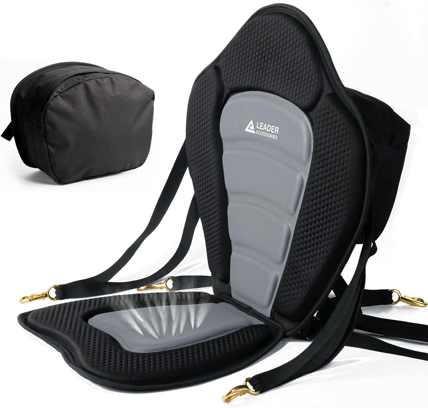 Universal Padded Canoe SUP Seat with Back Support for Comfort